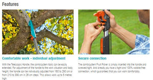 Gardena Combisystem Telescopic Handle 160 – 290 cm Garden Plus