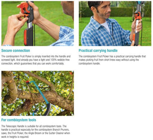 Gardena Combisystem Telescopic Handle 210 - 390 cm Garden Plus