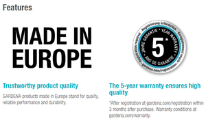 Gardena "Profi" Maxi-Flow Multi-Purpose Spray Lance Garden Plus